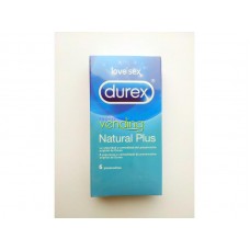 Preservativos Durex Natural Plus 6 unid